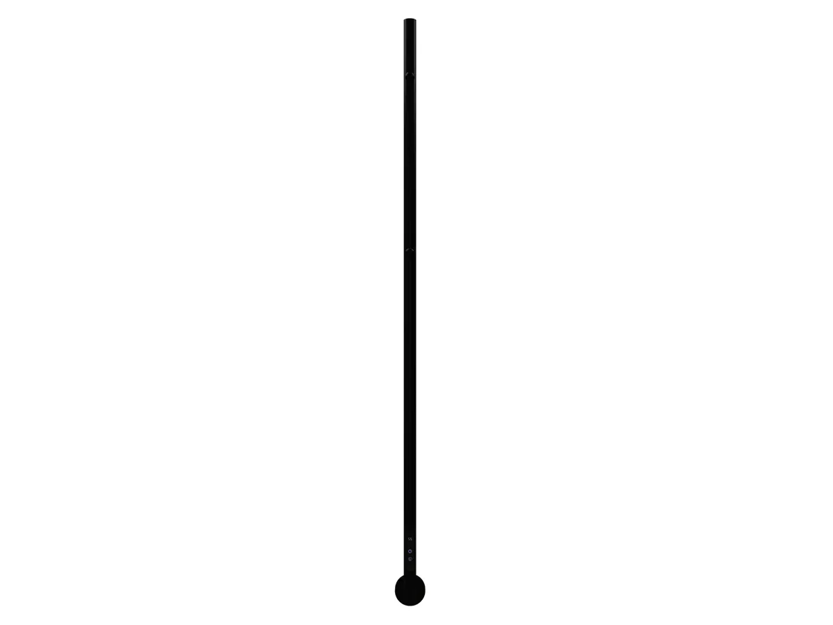 Uscător de prosoape de design CARISA, colecția DANTE, 1500x32 mm, Negru
