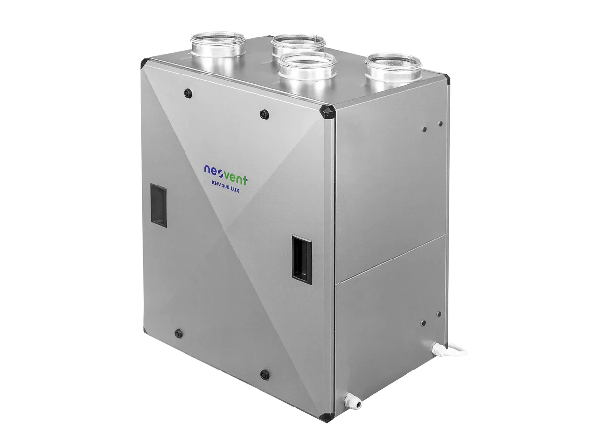 Recuperator de aer cu sistem de ventilație de perete NEOVENT KNV LUX (debit de aer 840 m³/h)