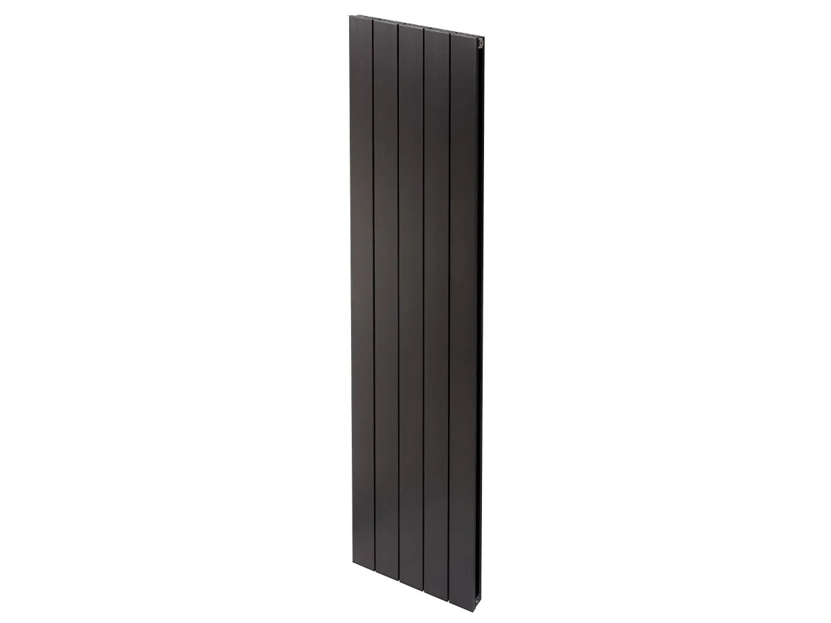 Calorifer decorativ  LOJIMAX colecția KALSEDON DOUBLE 1600x375 mm, BLACK SATIN