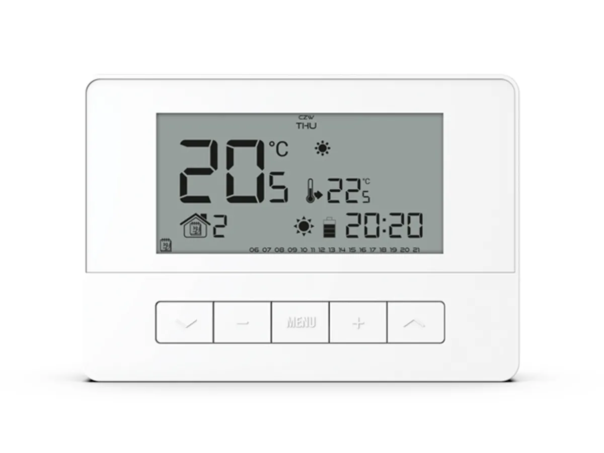 Проводной программируемый комнатный термостат Tech EU T-4.1 (белый)