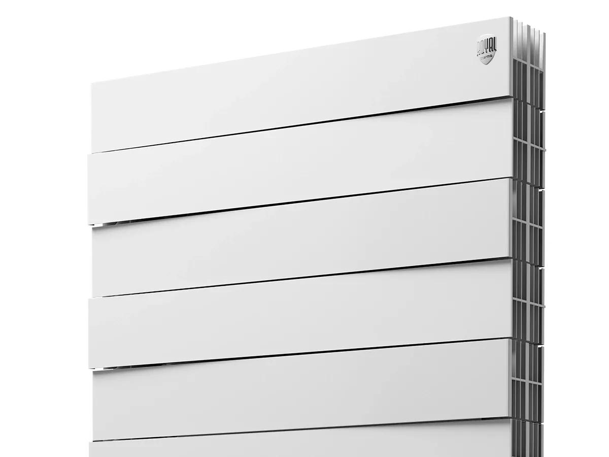 Radiator bimetal Royal Thermo PianoForte Tower Silver Satin 22 сек.