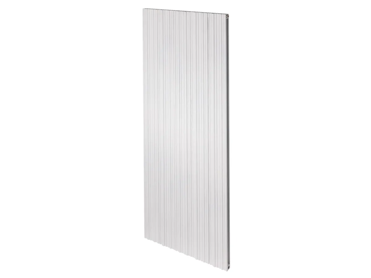 Calorifer decorativ LOJIMAX, colectia BAMBOO DOUBLE inaltimea 300 mm. latimea 239 mm. Alb mat